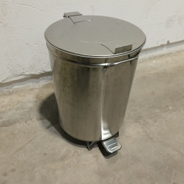 s/s waste bin